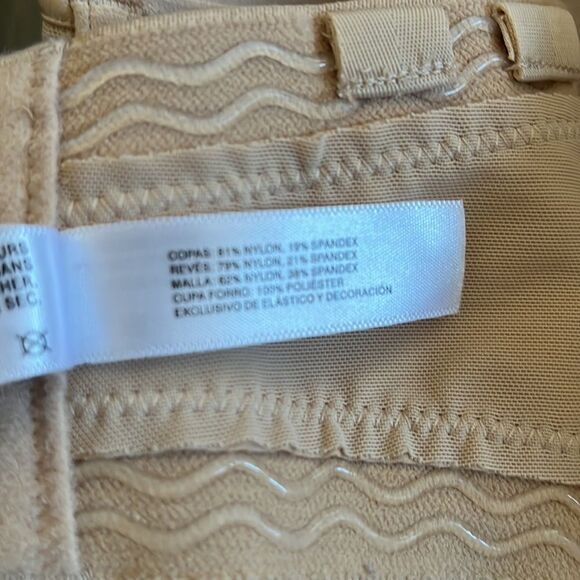 Natori Private Luxuries Strapless Bra Plus Size Nude Sz-40DD - Picture 7 of 8